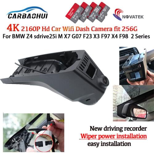 Plug and play Car DVR wifi Video Recorder Dash Cam Camera For BMW Z4 sdrive25i M X7 G07 F23 X3 F97 X4 F98 2 Series 2017~2021