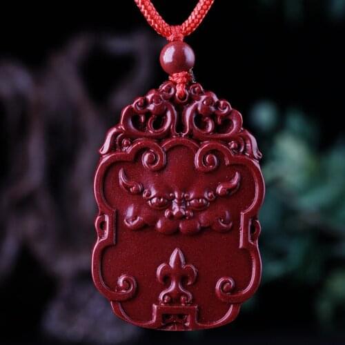 Guardian Jewelry ZHUSHA Necklace Pendant Lucky Jewelry Talisman Pendant Mens Jewelry