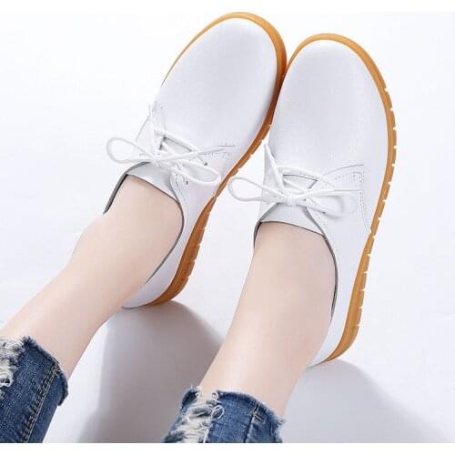 Womens shoes, flat-bottomed loafers, womens non-slip sewing womens shoes, womens light casual moccasins, womens shoes