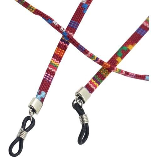 2Pcs Cotton Safty Sunglasses Chain Eyeglasses Rope Glasses Retainer Holder