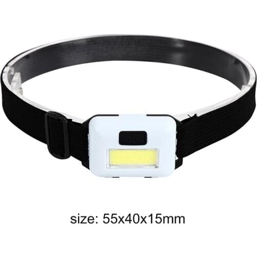 3 Modes Mini COB LED Headlamp Waterproof Headlight Head Flashlight Torch Lanterna For Camping Night Fishing Hiking Head Lights