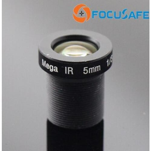 5 Megapixel 1/3" format Low distortion Lens 5mm 49degree Action Camera Lens