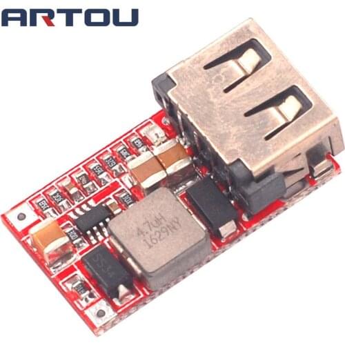 6-24V 12V/24V to 5V 3A CAR USB Charger Module DC Buck step down Converter 12v 5v power supply module