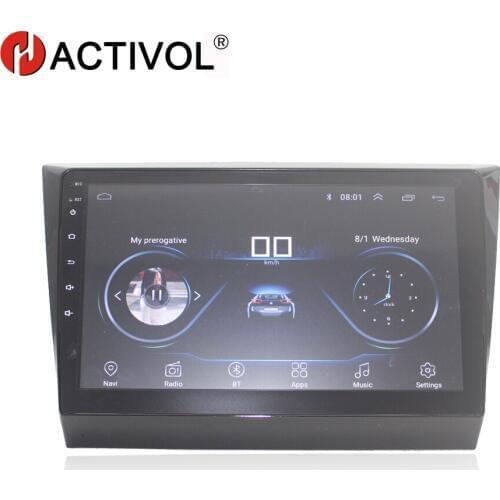 HACTIVOL 10" 1024*600 Quadcore android 8.1 car radio for 2016 Lifan Myway Marvell car DVD player GPS Navi wifi bluetooth