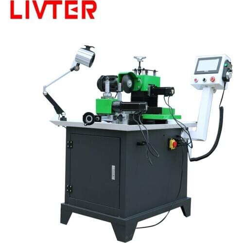 LIVTER cnc automatic surface grinding circular saw blade sharpening machine sharpener tools with servo motor