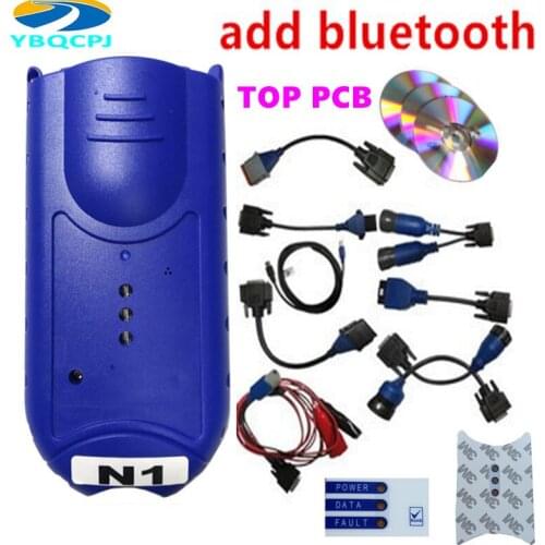 TOP USB 125032 N1 Bluetooth For Diesel Truck Interface Link + for Nexiq USB Link Nexiq Diagnos Volvo Cummins Nexiq ISUZU HINO