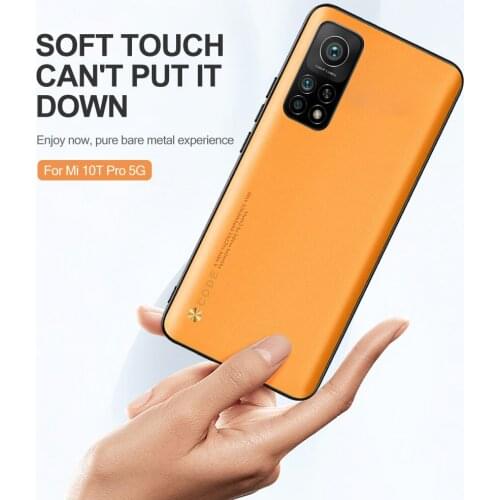 Luxury Leather Case For Xiaomi Mi 10T Pro Shockproof Shell Full Cover Phone Coque Fundas For Xiami Mi10T 10TPro Silicone Bumper