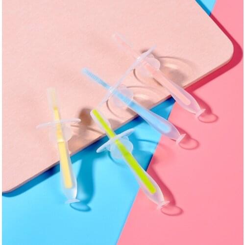 Kids Training Toothbrush Silicone Dental Oral Care Baby Tooth Brush Baby Items Supplies