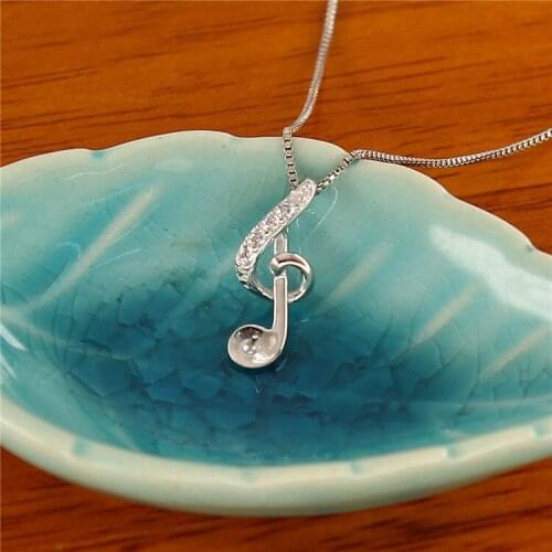 Hot Music Mounts Pendant Base Mountings Findings Jewelry Settings Parts for Pearls Beads Stones Crystal Agate Coral, 10pcs/lot