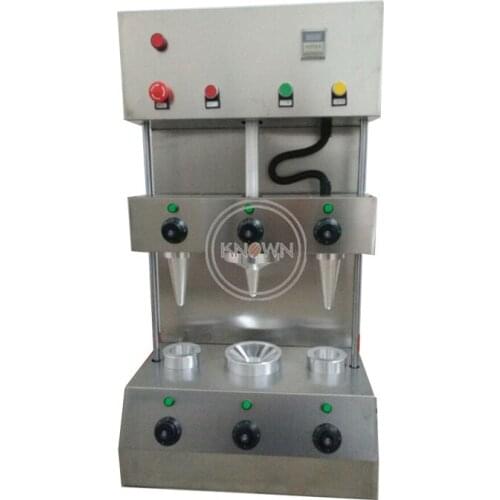 Italy pizza cone moulding maker automatic 3 cones forming making machine for sale