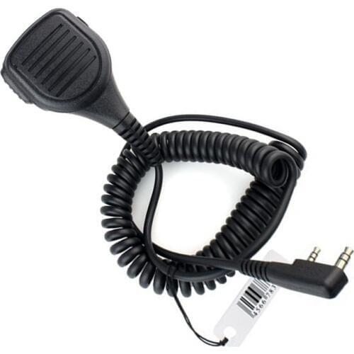 K-SM06 For BAOFENG UV5R UV-5R Speaker Mic Microphone for Kenwood TK2160 Ham Radio Hf Transceiver Two Way Radio Waterproof IP54