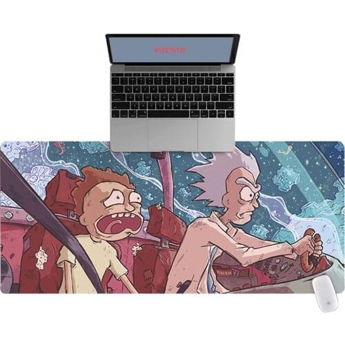 90x40cm XXL Large Cute HD Anime Background Office Computer Desk Mat Laptop Cushion Desk Non-slip Mat Gamer Mousepad Mat