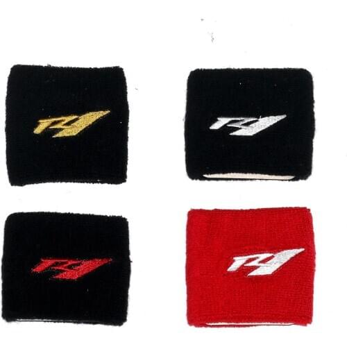 Red Black Motorcycle R1 Front Fluid Oil Brake Clutch Reservoir Sock For Yamaha YZF R1 YZF-R1 YZFR1