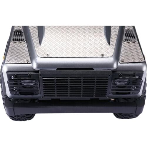 Metal Front Lampshade Light Lamp Cover for MN Land Rover Defender D90 RC Car DIY Upgrade Parts