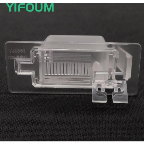 YIFOUM Car Rear View Camera Bracket License Plate Light For Chevrolet Holden Equinox Tahoe Suburban Malibu XL GMC Yukon 2015-19