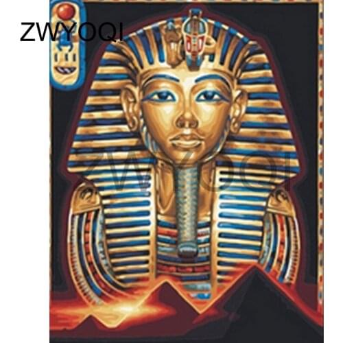 Full Round Diamond painting Egyptian 5D DIY Diamond embroidery Cross stitch Egyptian Full Square Diamond mosaic Egyptian