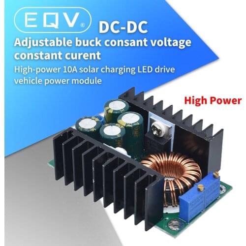 DIY WAVGAT Electric Unit High quality C-D C CC CV Buck Converter Step-down Power Module 7-32V to 0.8-28V 12A 300W XL4016