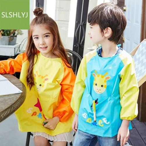 Детские фартуки для кухни SLSHLYJ China At AliExpress
