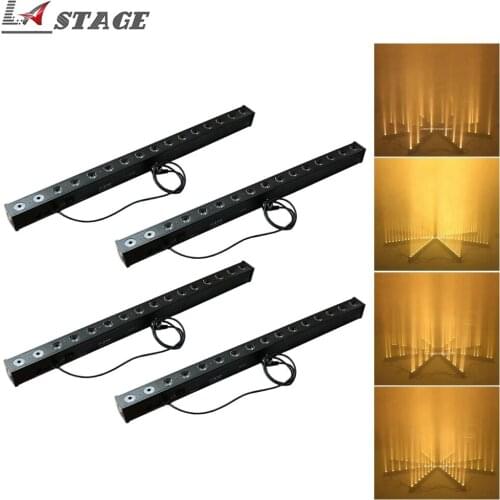 Free Shipping 4pcs/lot 16*3W Led Wall Wash Light Yellow Color LED Wall Washer Landscape Light for Stage Theater Disco Nightclub