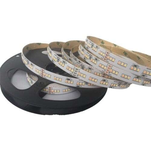 CRI 90 2216 CCT Tricolor LED Strip DC24V Adjustable CCT LED strip 252Led/m changing color WW+NW+CW Three colors 5m/roll