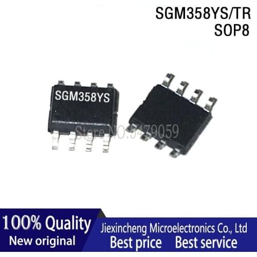 10PCS SGM358YS/TR SGM358YS SGM8922YS8 SI4814DY 4814 SN75176BDR 75176B SOP8 New original