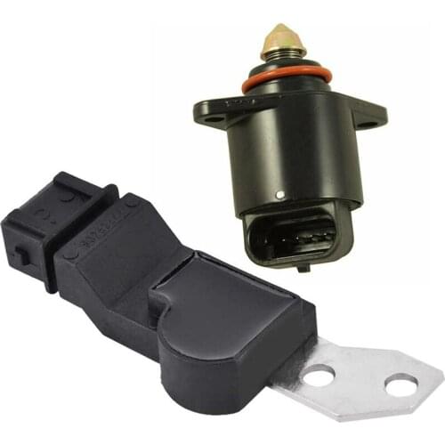 2 Pcs Car Accessories: 1 Pcs Engine Camshaft Position Sensor CMP3026 & 1 Pcs 93744675 Idle Air Control Valve
