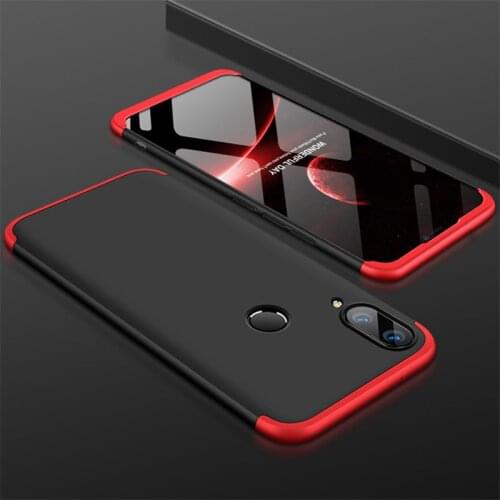 3 IN 1 Case For Huawei Y9 2019 Case 360 Full Protection Shockprrof Matte Cover For Huawei Y92019 Y9 Prime 2019 Y9Prime Coque