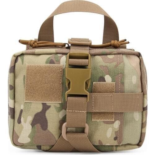 Medicine Bag Emergency Kits First Aid Kit Military Waterproof Tactical Molle Pouches Pouch for Paintball Outdoor activities