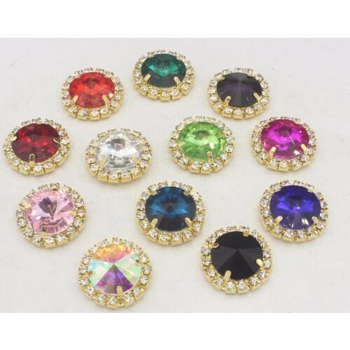 DIANCAN Gold Buttons