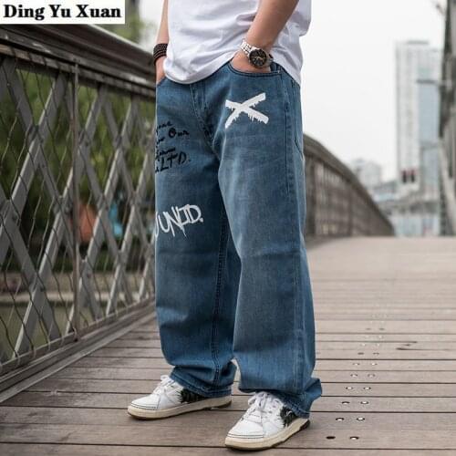 Ding Yu Xuan Loose Jeans For Men