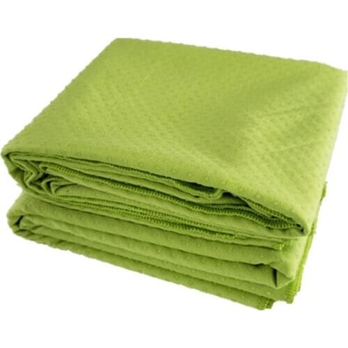 JUST Microfiber quickdry lightweight yoga towel antiflip mat