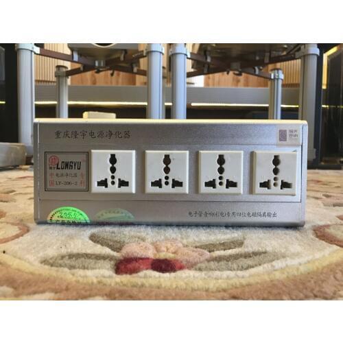 LY206-2 four bit power purifier filter 400 doubling frequency independent channel socket