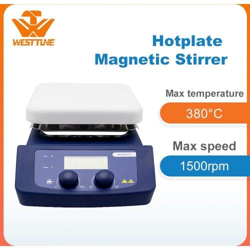 MS-H380-Pro LCD Digital Hotplate Magnetic Stirrer with Ceramic Coated Plate Heating Temperature Up to 380°C