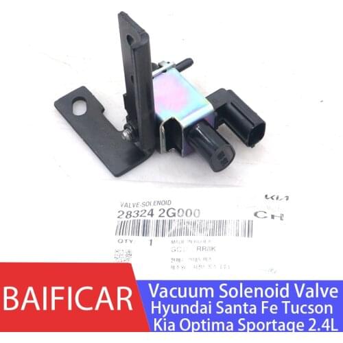 Baificar Brand Genuine Vacuum Solenoid Valve Intake Manifold 28324-2G000 For Hyundai Santa Fe Tucson KIA Optima Sportage 2.4L