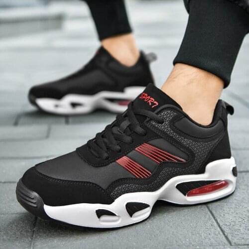 2021 Autumn Men Athletic Running Shoes Plus Size Outdoor Sports Shoes Mens Designer Men Gym Sneakers Leather Youth Brand Shoe