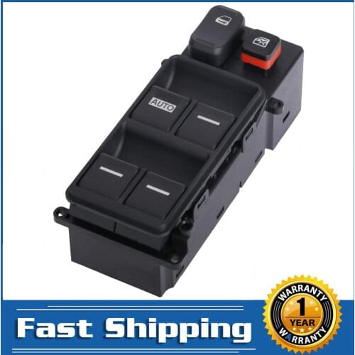 Electric Master Driver Power Window Switch Bezel Control 35750-SDA-H12 35750SDAH12 35750SDAA13 For Honda Accord 2003-2007 F153