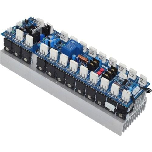 AIYIMA 1500W High Power Mono Channel Amplifier Board Professional Stage AMP Board With 5200 1943 Tubes For Sound Amplifiers DIY