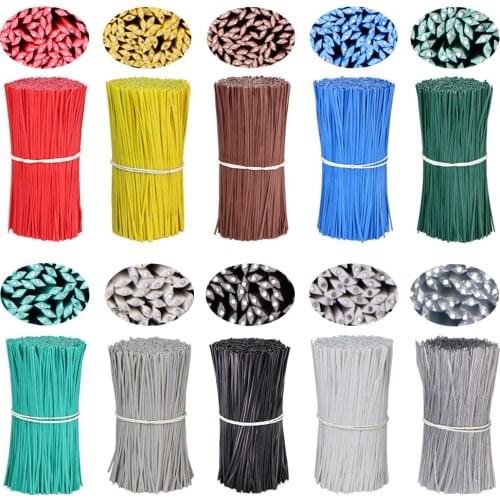 10/12/15/20CM Garden Twist Ties Plastic Plant Support Cable Cord Climbing Vines Ligature Multifunction Fixed Strings Power Wire
