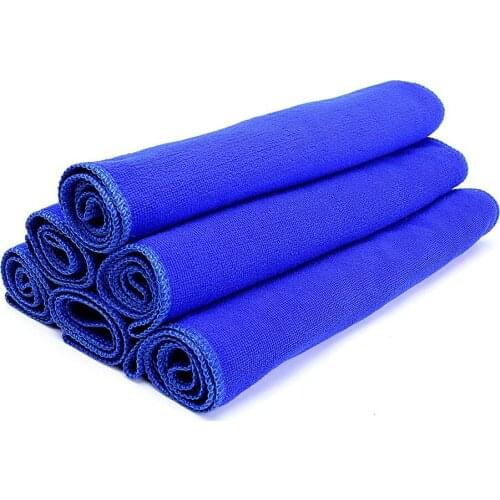 New Creative Factory Outlet Microfiber Towel Wholesale Multi-Color Car Wipe Towel 30*70 Car Wash Towel