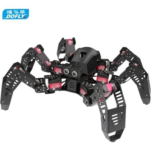 Six-Foot Spider Robot DIY Development Kit CR-6 Mobile Phone Remote Control Control Bionic Teaching