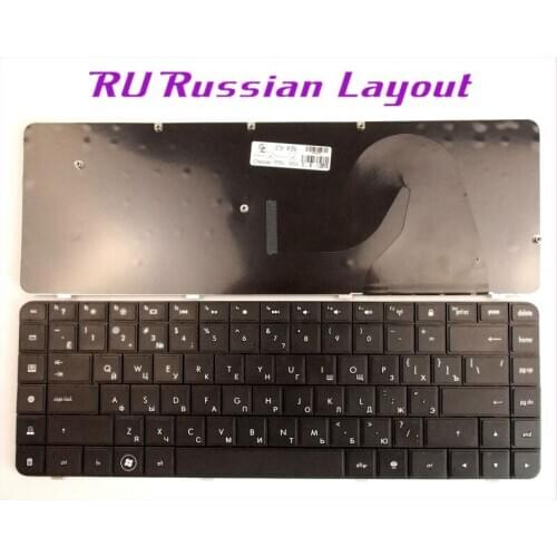 Russian RU Layout Keyboard for HP/Compaq Presario CQ62 CQ62-423NR CQ56-134CA CQ56-104CA CQ56-110us CQ56-219WM Laptop/Notebook