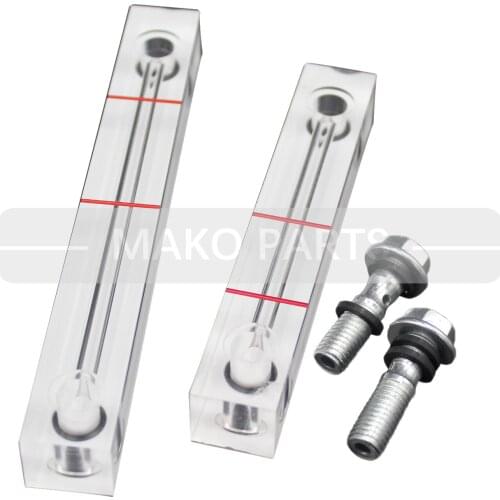 With Screws & Seal Screw Air Compressor Oil Level Gauge Indicator Mirror