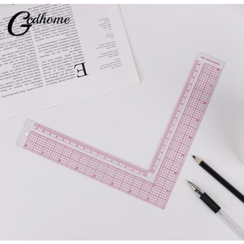 Sewing Patchwork Quilting Ruler Plastic Garment Cutting Craft Scale Rule Drawing Supplies Sewing Accessories