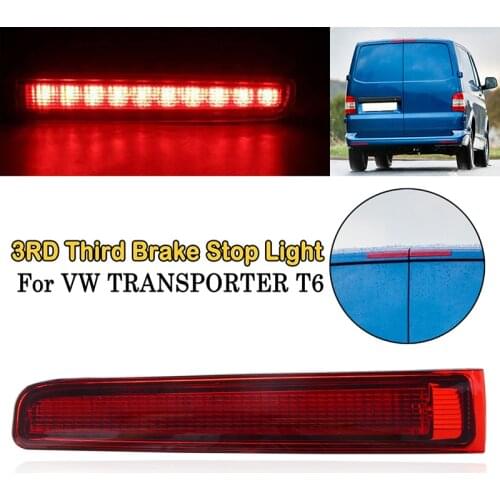 Led High Level Mount Additional Rear Brake Light Fit For Volkswagen Transporter T5 T6 Barn Door Third Tail Stop Signal Lamp