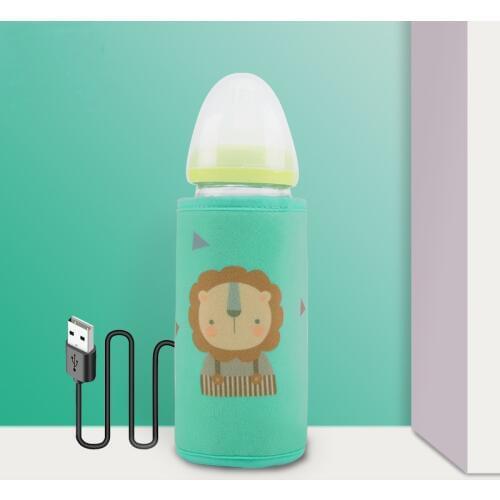 Baby Bottle Insulation Bag Cover Universal Portable USB Interface Milk Bottle Heating Warmer Insulated Bag