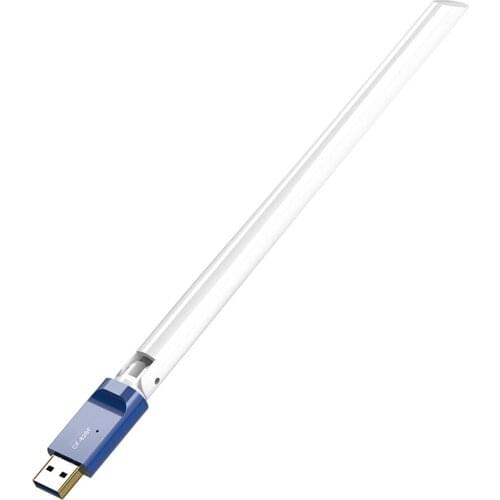 2.4GHz 300M USB WiFi Adapter Receiver Wireless Network Card for Desktop Laptop PC WiFi Dongle 6dBi Wi-Fi Antenna Lan