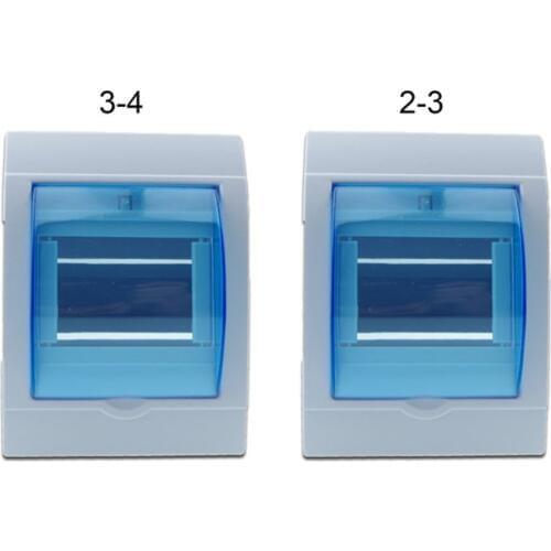 Waterproof Electrical Distribution Box Home Switch Protective Case for 2-3/3-4 Ways Wall Mounted Circuit Breaker