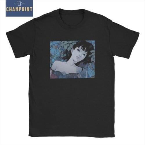 Funny Perfect Blue T-Shirts for Men O Neck Cotton T Shirt Anime Short Sleeve Tee Shirt Graphic Printed Tops