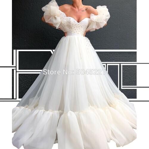 Off the Shoulder Dubai Formal Evening Dresses Couture Islamic Beading Prom Dress Robe De Soire 2019 Long Party Gowns Kaftans New