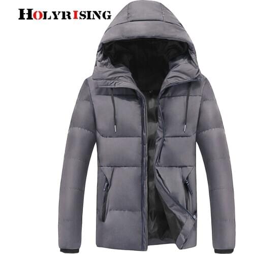 Winter Jacket Men 2020 New Thick Cotton Coat Men Hooded Causal Zipper Mens Parka winter coat M-4XL